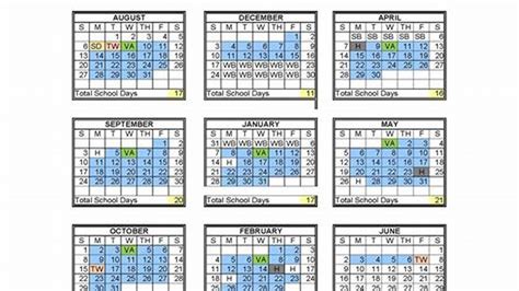 Rwjms Academic Calendar